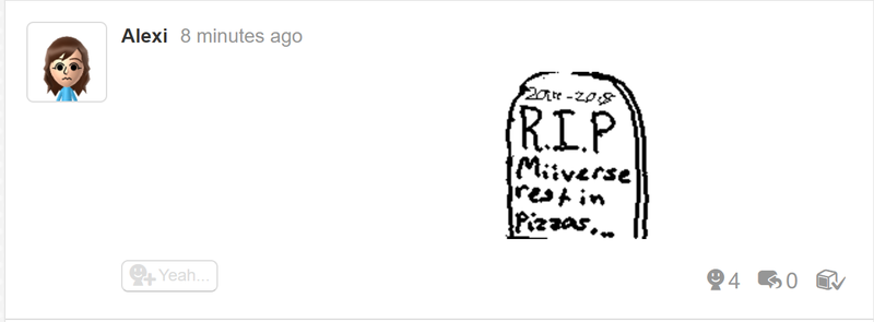 Illustration for article titled Miiverse Posts Can Be Saved, But Users Are Still Mourning